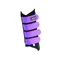 Hy Armoured Guard Neoprene Brushing Boots - Black/Grape Royal